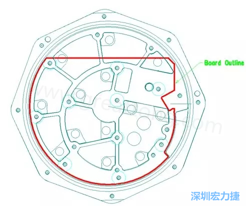 根據(jù)特定的機(jī)械規(guī)范設(shè)計PCB，以便其能放入防爆容器中-深圳宏力捷