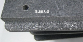可加工性的合成石，可以用CNC洗出想要的形狀與機(jī)構(gòu)，可以媲美鋁合金