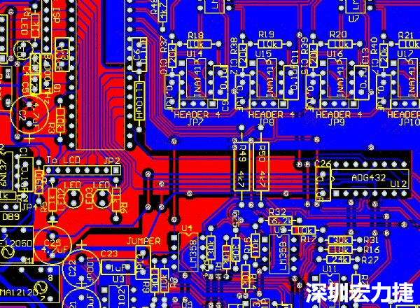 一般產(chǎn)品的PCB設(shè)計(jì)，多數(shù)先決定元件布局，再進(jìn)行線路連接，于元件位置就先改善干擾問題，再?gòu)木€路細(xì)節(jié)著手改善產(chǎn)品。