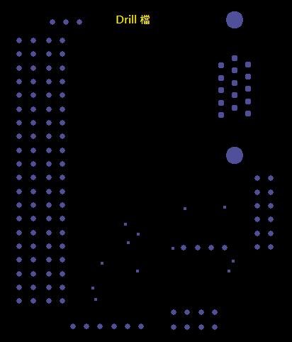 產(chǎn)生Drill File及 Map File 的Gerber 檔案，此會產(chǎn)生描述此PCB所用到的鉆孔的孔徑尺寸及鉆孔的座標資訊。