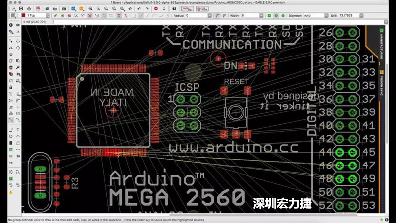 CadSoft EAGLE是一款專業(yè)的印刷電路板(PCB)設(shè)計(jì)軟件，低成本、便于使用、功能強(qiáng)大。